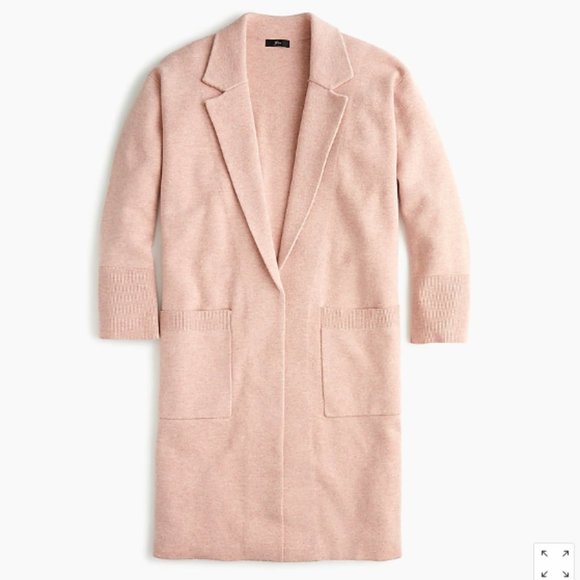 Ella open-front long sweater-blazer - Picture 2 of 15